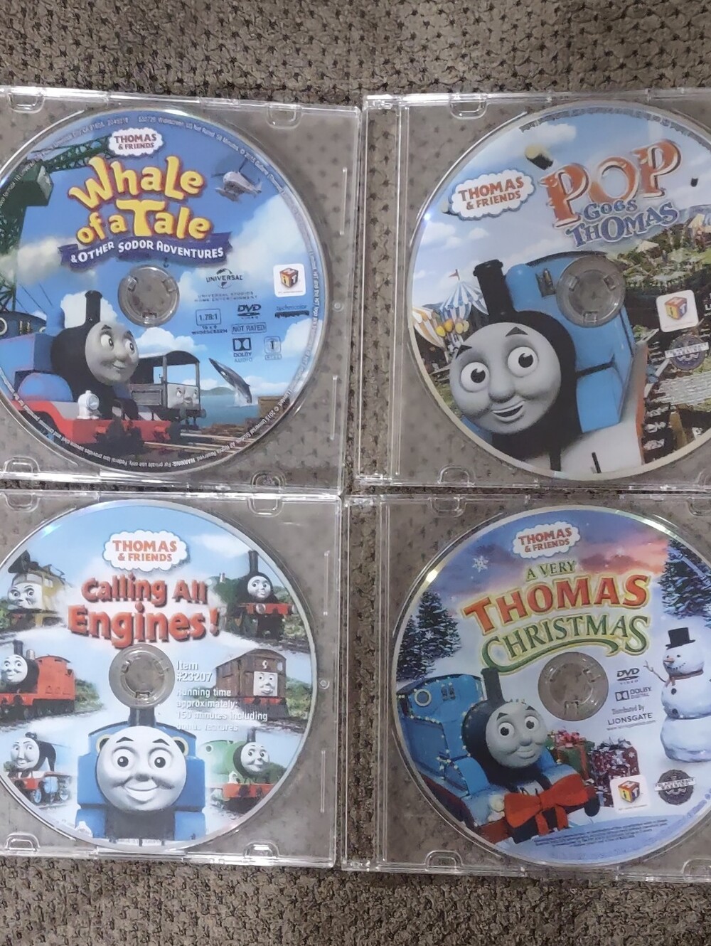 Thomas & Friends DVD 4-disc Bundle